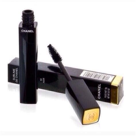 sublime de chanel length and curl mascara waterproof 10 noir